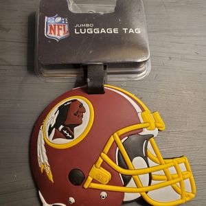 Redskins luggage tag